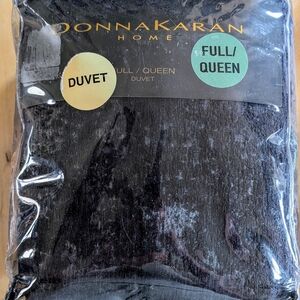 Donna Karan Black Duvet Cover